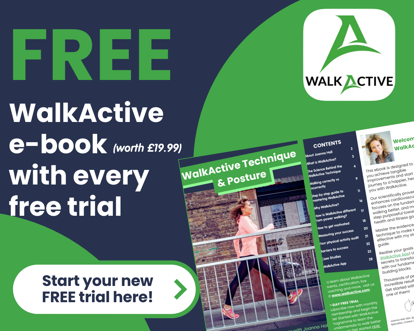 FREE WalkActive e-book with every free trial. Click to claim!