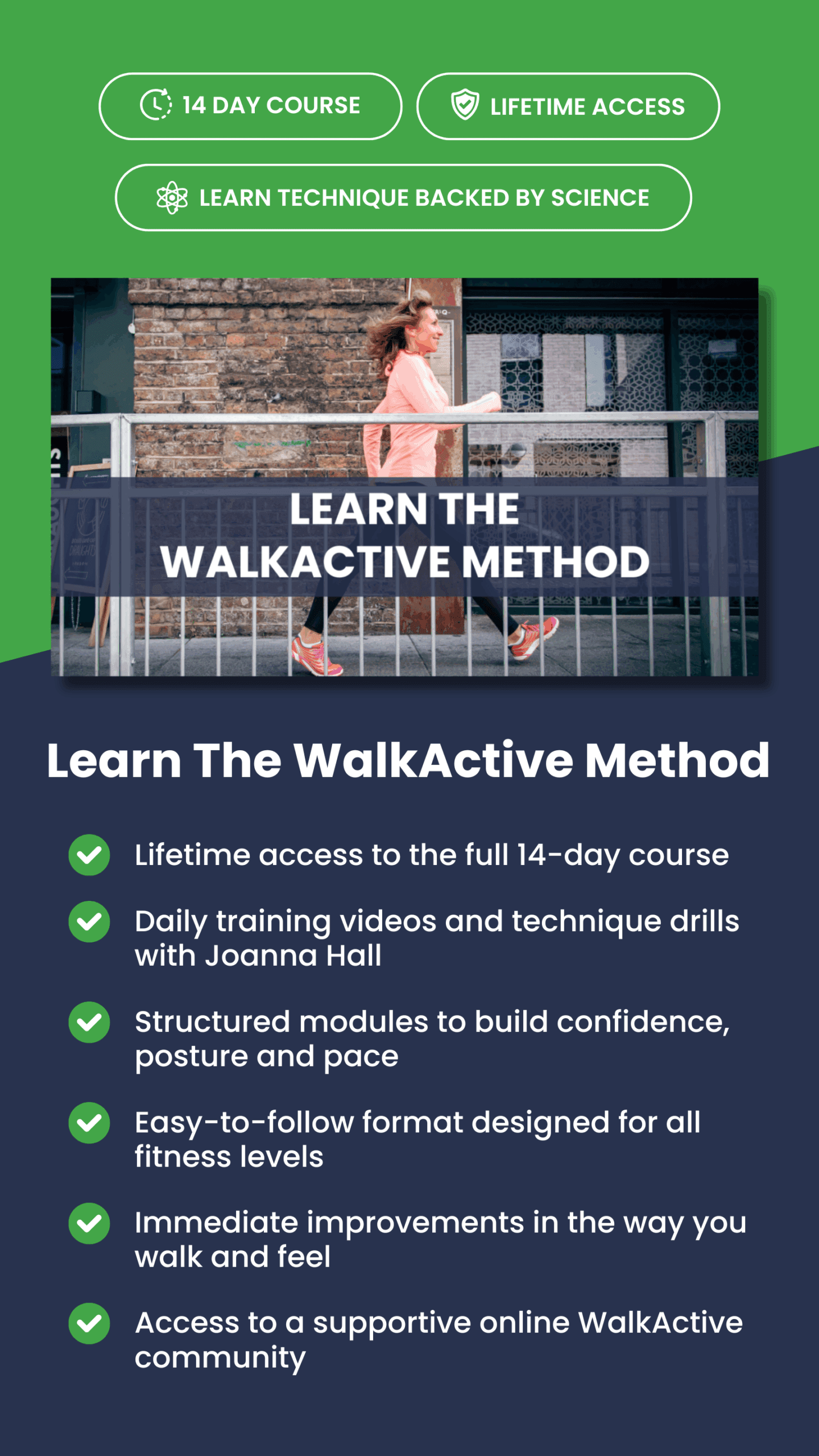 walkactive story course summaries