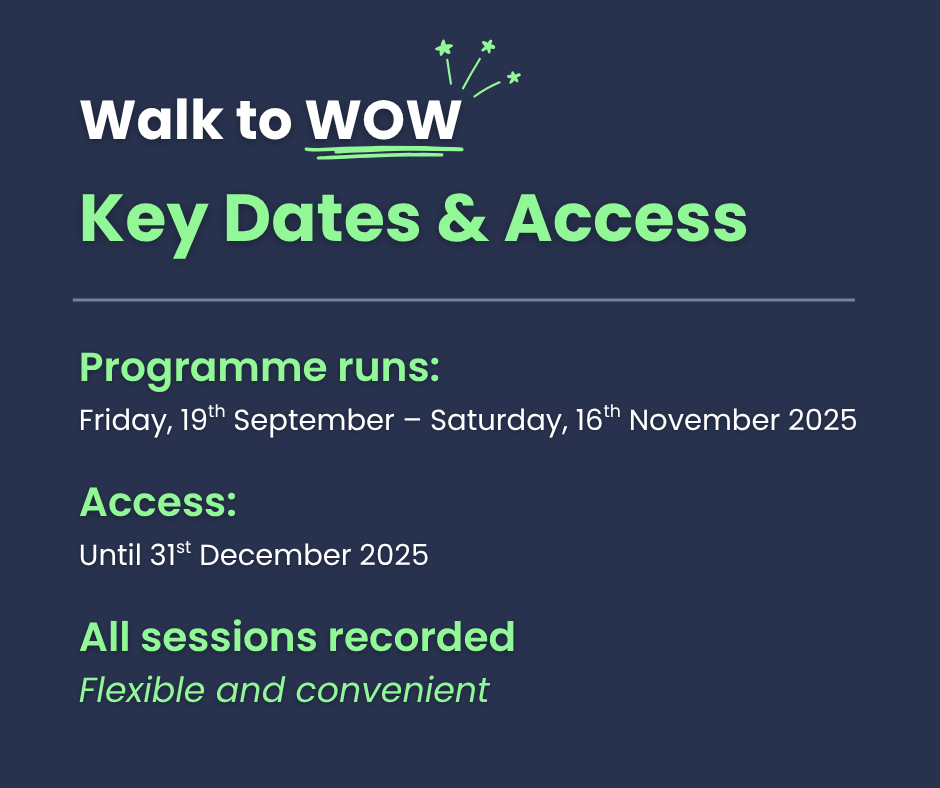 WalkActive july 2025 socials (Facebook Post)